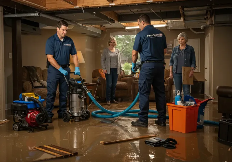 Basement Water Extraction and Removal Techniques process in Dexter, MI